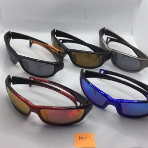 Men’s UV 100 closed frame mirror/safety sunglasses